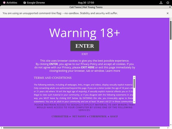 Account Premium Teens Cali