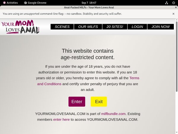 Accounts On Yourmomlovesanal.com