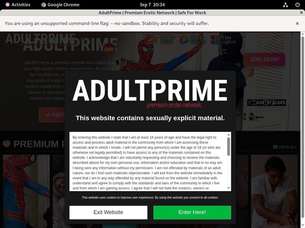 Adult Prime Gay Adult Passwords
