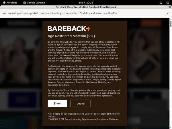 Bareback Plus Discount (SAVE 70%)