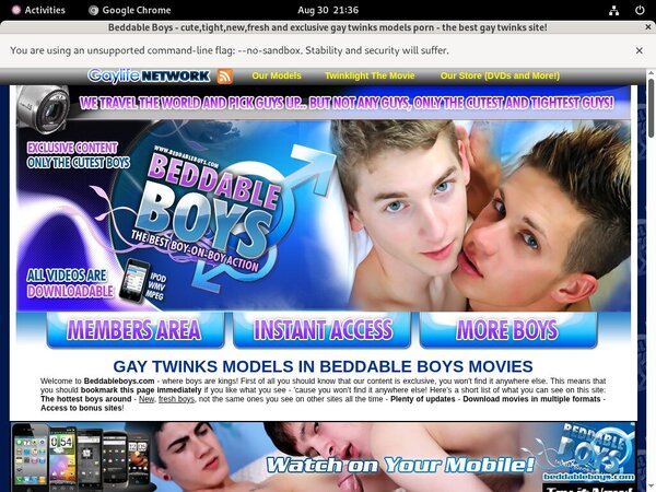 Beddableboys Discount Prices