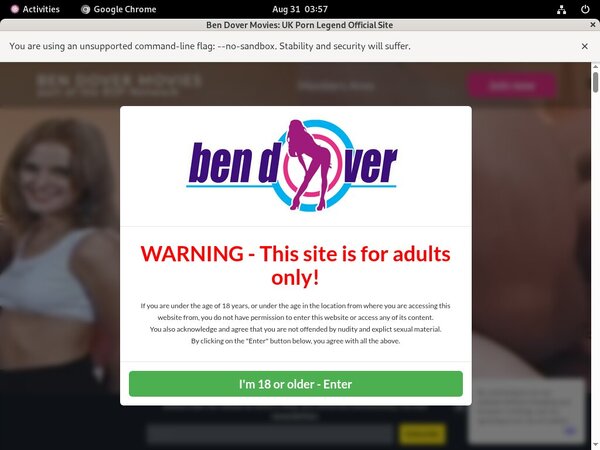 Ben Dover Movies Model