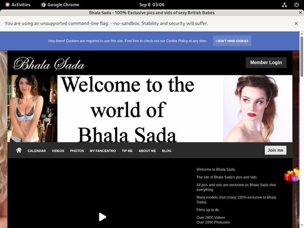 Bhala Sada Member Password