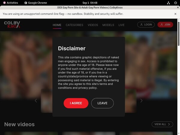 Colby Knox Password And Account