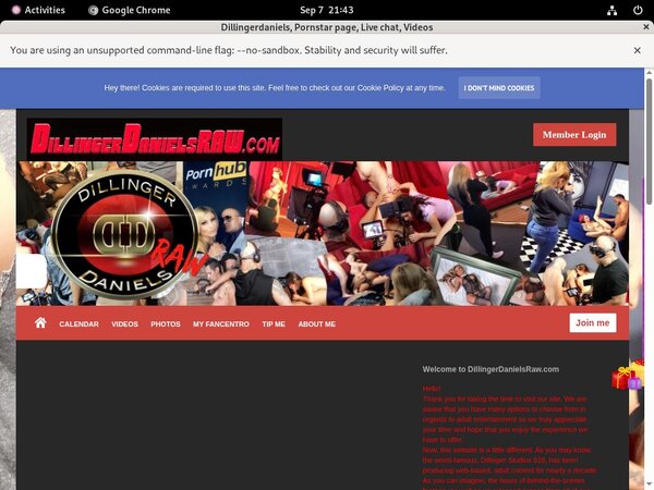 Dillingerdanielsraw.com Paysite