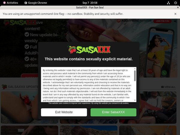 Discount Salsa XXX Com