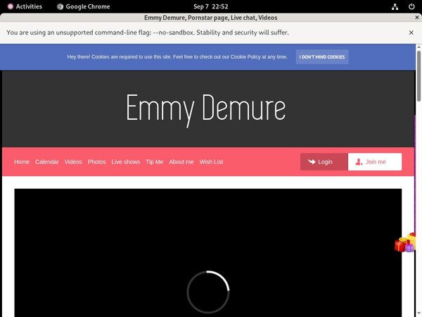Emmy Demure With Bitcoin