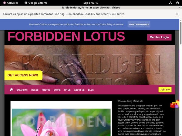 Forbiddenlotus Register