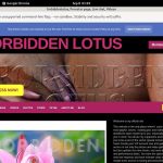 Forbiddenlotus.com Porn Discount