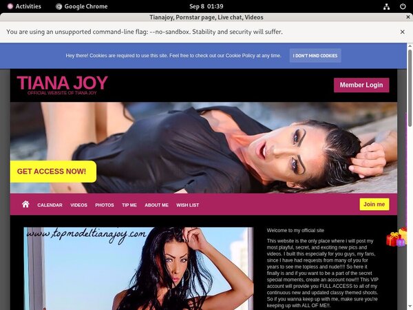 Free Accounts For Tianajoy