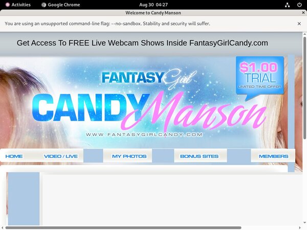 Free Fantasygirlcandy.com Preview
