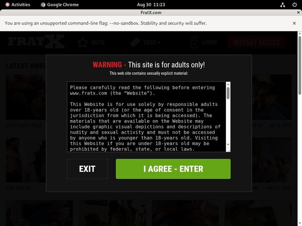 Free Fraternityx.com Accs