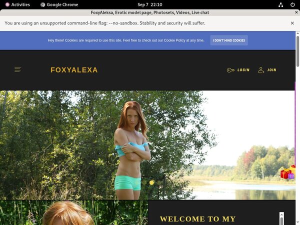 Free Pass FoxyAleksa