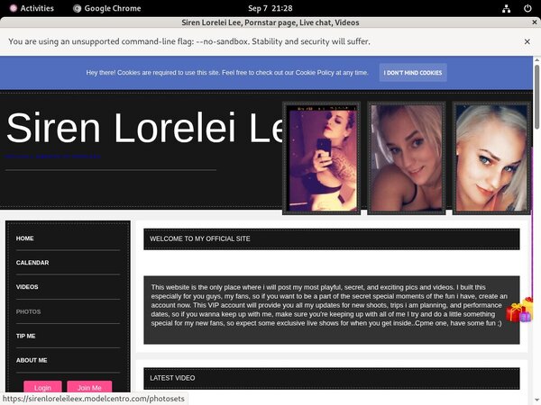 Free Siren Lorelei Lee Trial Memberships