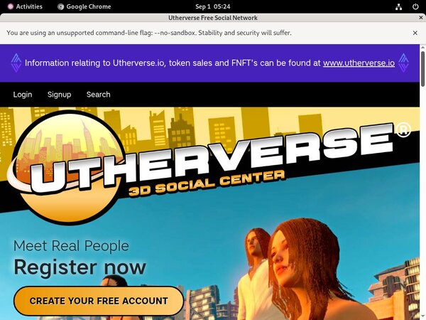 Free Utherverse Premium Account