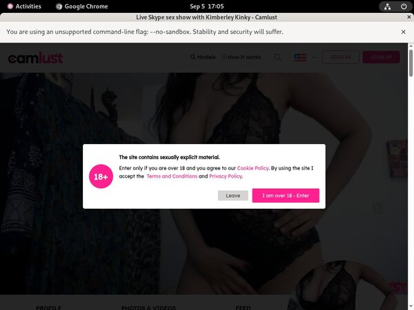 Get Kimberley Kinky Free Trial