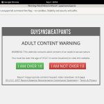 Guys In Sweatpants Free Sex