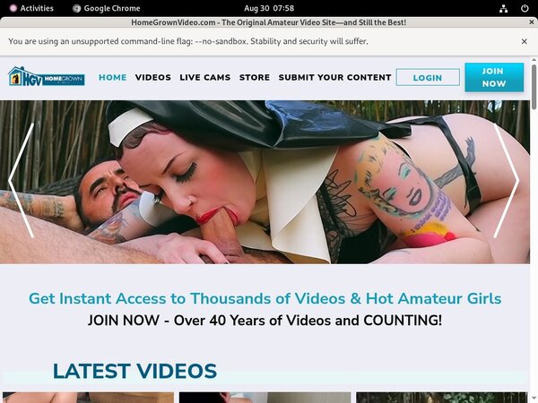 Homegrown Video Free Sex