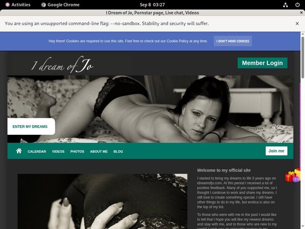 Idreamofjo.com Videos Gratis