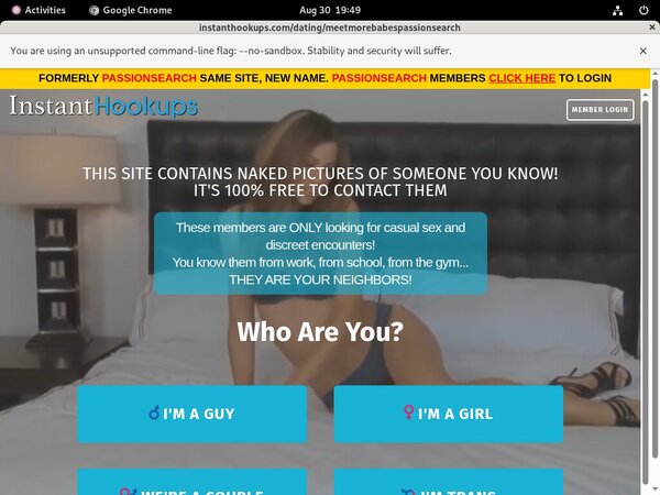 Instanthookups.com Free Code
