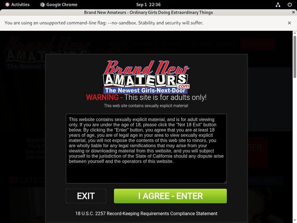 Join Amateurs New Brand Free