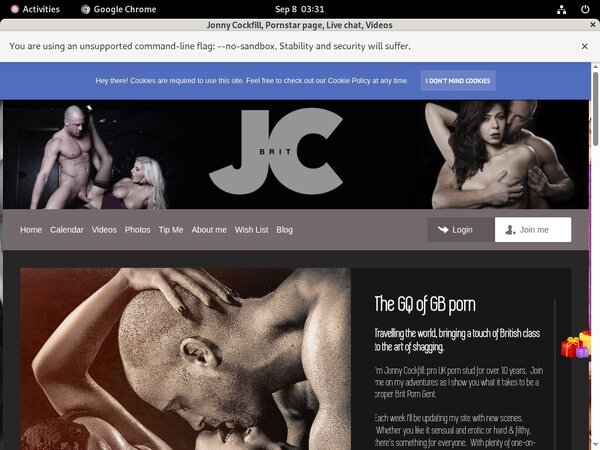 Jonny Cockfill Gratuito Jonny Cockfill Gratuito