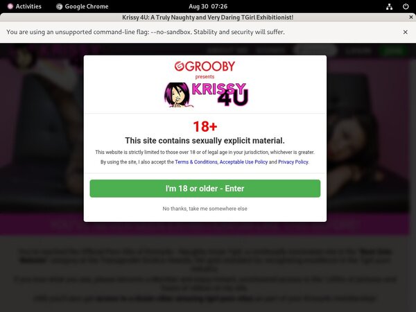 Krissy4u.com Discount Pw