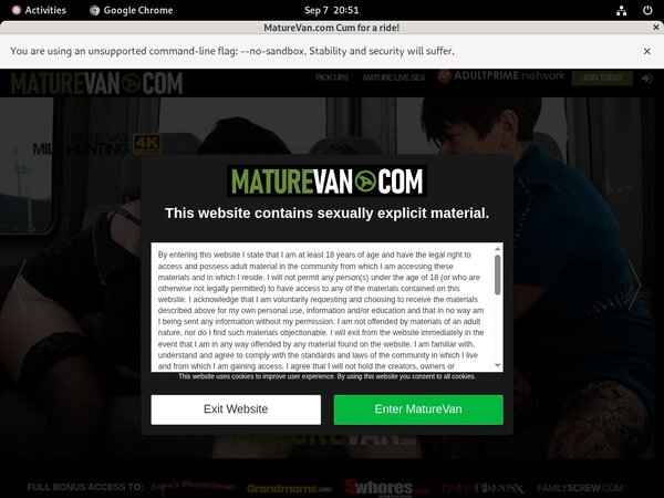 Maturevan.com Free Online