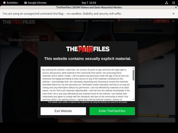 Membership For Thepainfiles.com