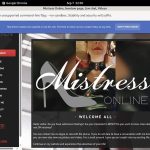 MistressOnline Promo Code 2018