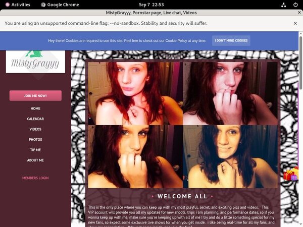Mistygrayyy.modelcentro.com Free Movies
