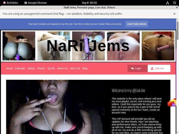 Narijems.modelcentro.com Real Accounts