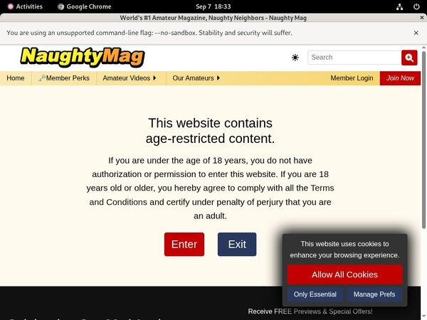 Naughtymag.com Free User