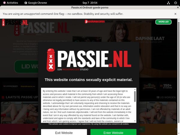 Passie Password Info