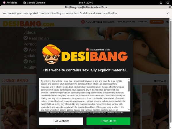 Password To Desibang.com