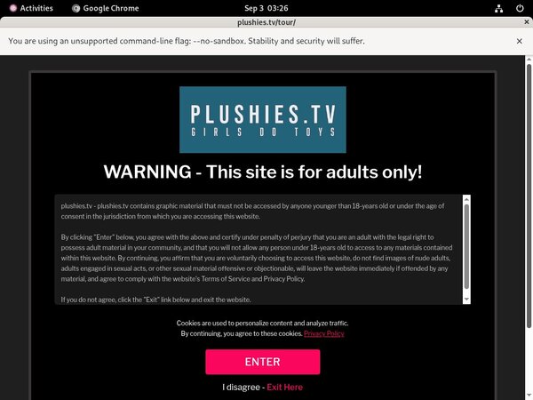 Plushies.tv Member Account