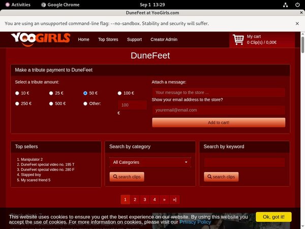 Premium Dunefeet Password