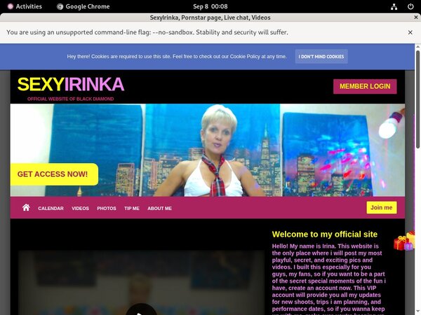 Premium SexyIrinka Account Premium SexyIrinka Account