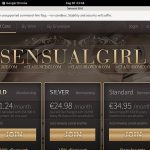Sensual Girl Using Pay Pal
