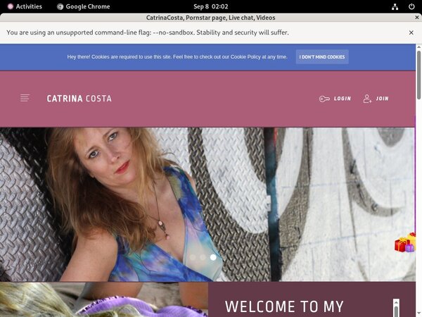 Sign Up CatrinaCosta