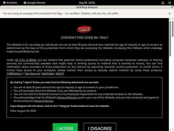 Str8 Boyz Seduced Save 50% On 30Day Pass