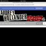 Theaudreyhollander Account 2014