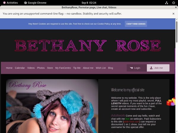 Trial Account Pixie-rose.com