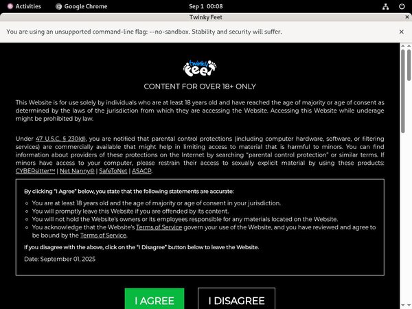 Twinkyfeet.com Premium Logins
