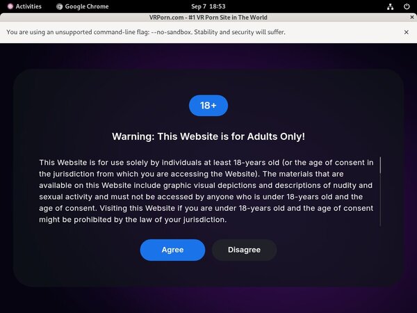 VR Porn Discount Promotion