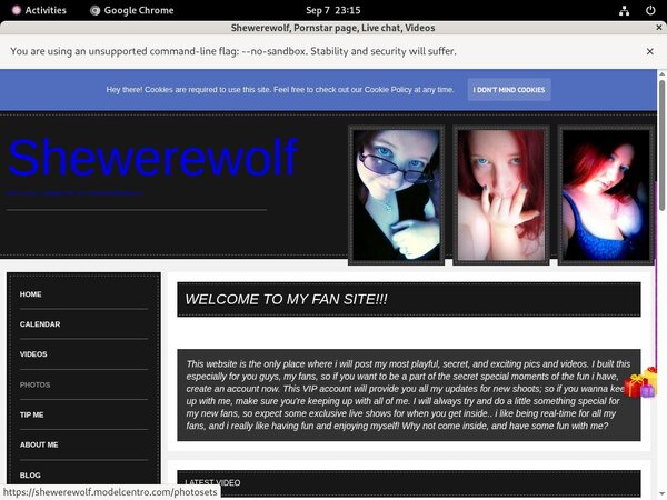 Videos Shewerewolf.modelcentro.com Free