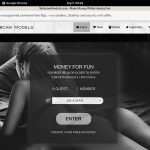 Webcam Models Payment Form