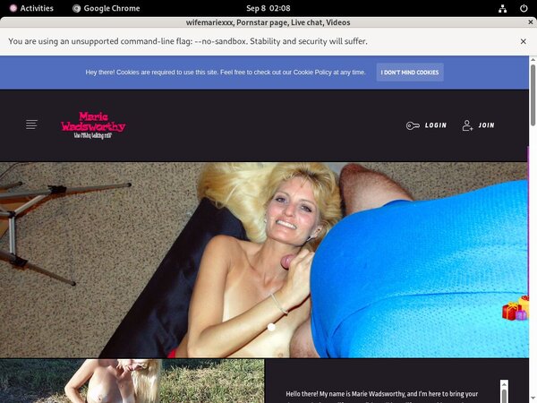 Wifemariexxx Password Username