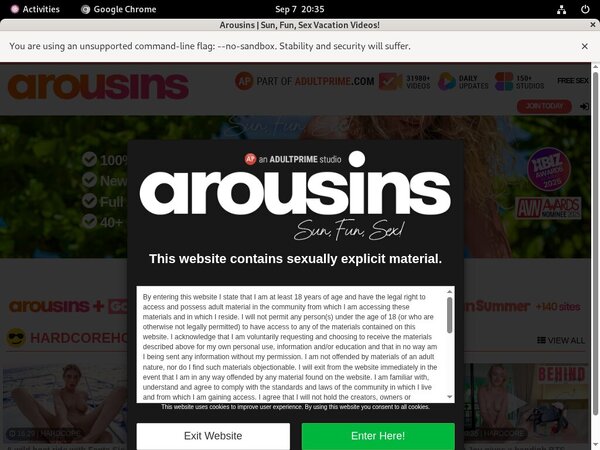 Xxx Arousins