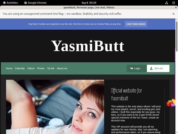 Yasmibutt Footjob